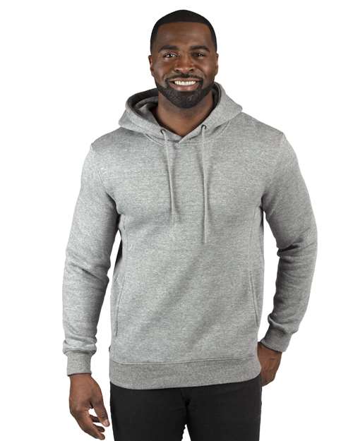 Reishore 320H — Unisex Ultimate Fleece Pullover Hooded Sweatshirt — Heather Grey
