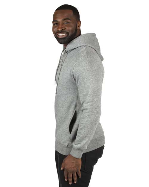 Reishore 320H — Unisex Ultimate Fleece Pullover Hooded Sweatshirt — Heather Grey