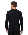 Reishore T3001 — Unisex Epic CVC Long Sleeve T-Shirt — Solid Black