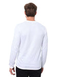 Reishore T3001 — Unisex Epic CVC Long Sleeve T-Shirt — Solid White
