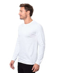 Reishore T3001 — Unisex Epic CVC Long Sleeve T-Shirt — Solid White