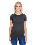 Reishore 202A — Women's Tri-Blend T-Shirt — Black Triblend