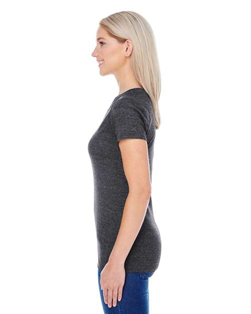 Reishore 202A — Women's Tri-Blend T-Shirt — Black Triblend