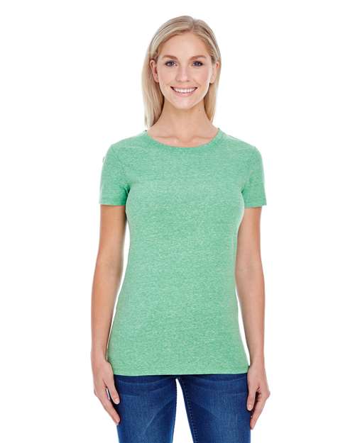Reishore 202A — Women's Tri-Blend T-Shirt — Green Triblend