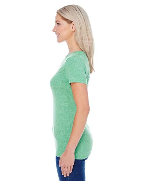Reishore 202A — Women's Tri-Blend T-Shirt — Green Triblend