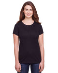 Reishore 202A — Women's Tri-Blend T-Shirt — Solid Black Triblend