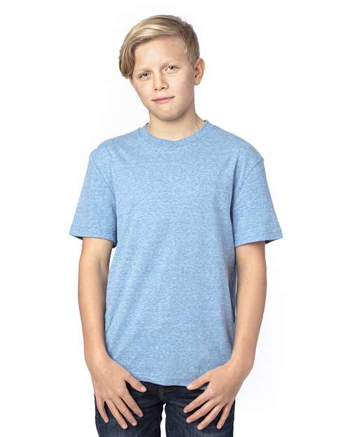 Reishore 602A — Youth Triblend T-Shirt — Royal Triblend