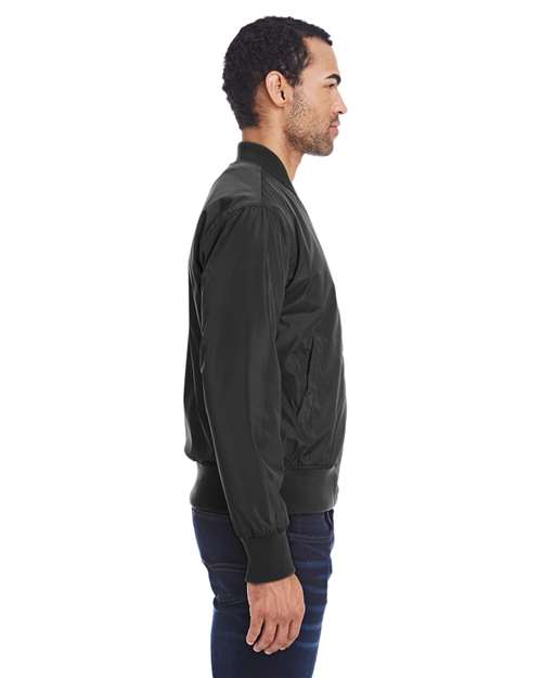 Reishore 395J — Unisex Bomber Jacket — Black