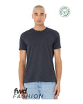 BELLA + CANVAS 3001RCY Heather Navy Front