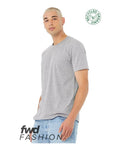 BELLA + CANVAS 3001RCY Athletic Heather Side