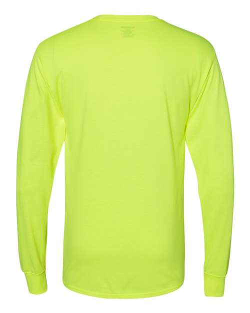Hanes W120 Safety Green Back
