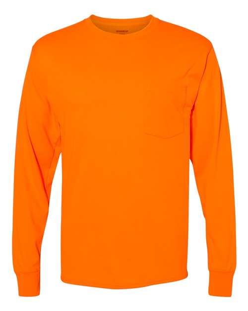 Hanes W120 Safety Orange Front