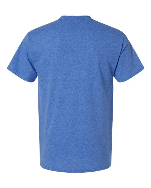 Hanes 42TB Bonnet Blue Heather Back