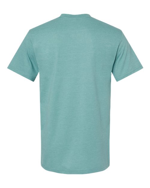 American Apparel 2001CVC Heather Arctic Back