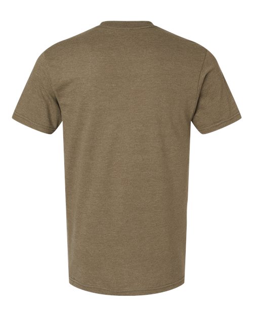 American Apparel 2001CVC Heather Army Back