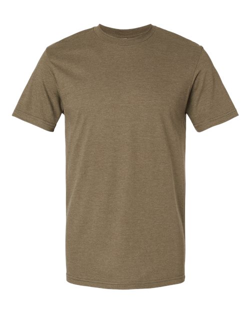 American Apparel 2001CVC Heather Army Front