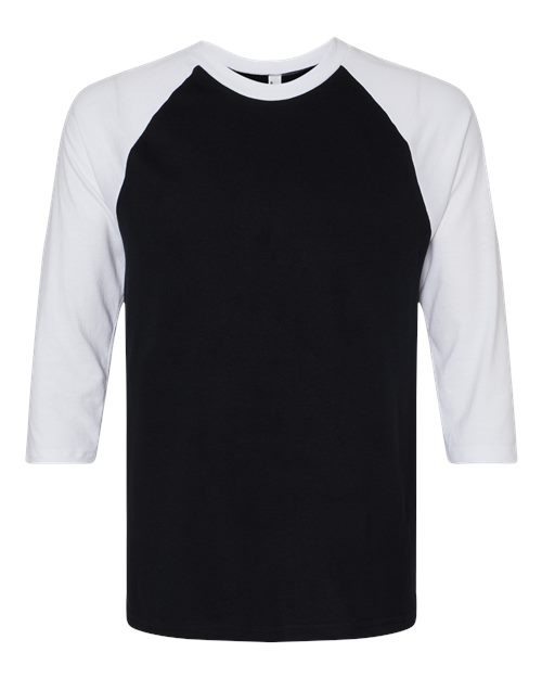 American Apparel 2003CVC Black/ White Front
