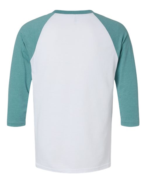 American Apparel 2003CVC White/Heather Arctic Back