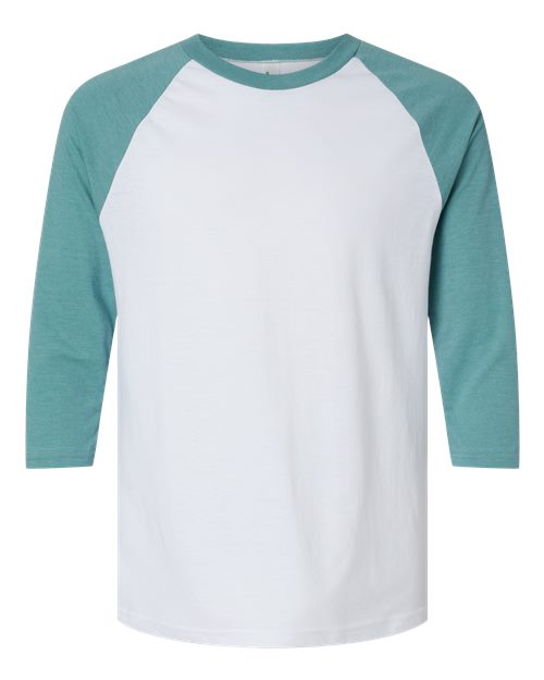 American Apparel 2003CVC White/Heather Arctic Front