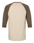 American Apparel 2003CVC Heather Bone/ Heather Army Back