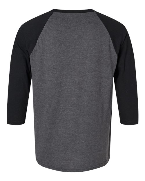 American Apparel 2003CVC Heather Charcoal/ Black Back