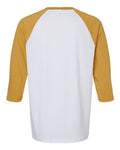 American Apparel 2003CVC White/ Heather Mustard Back