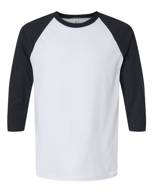 American Apparel 2003CVC White/ Black Front