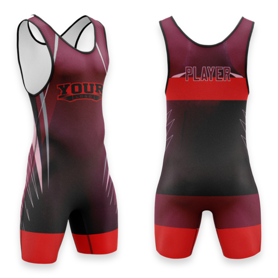 Custom Recycled Wrestling Singlet