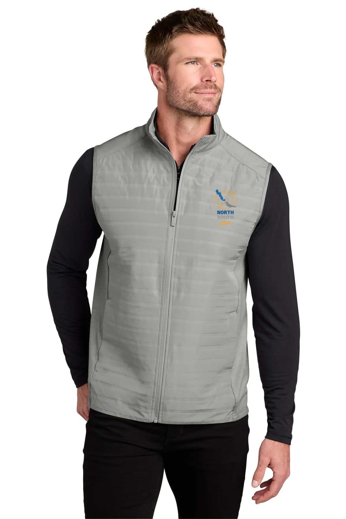 OGIO Driveline Hybrid Vest in Greystone