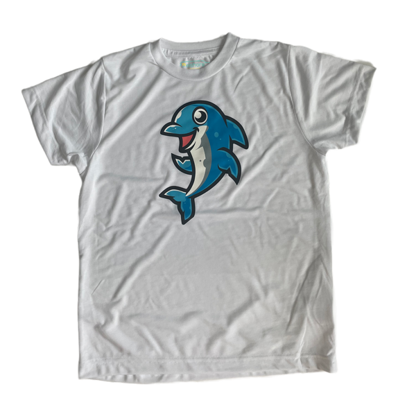 Kids Recycled Dolphin T-shirt